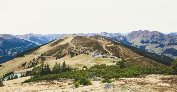 Leogang Panorama Landschaft