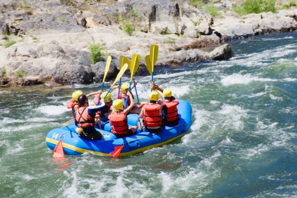 Rafting in Stromschnellen
