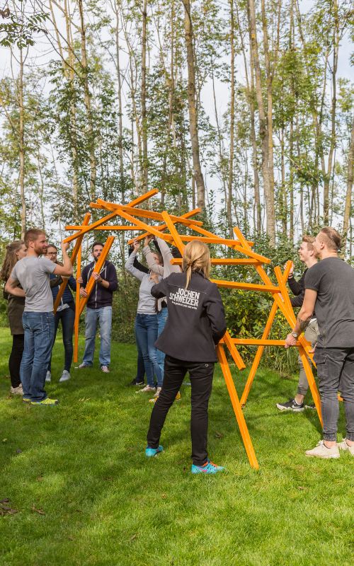 Leonardo Brücke - eines von vielen Erlebnissen unserer Teambuilding Agentur