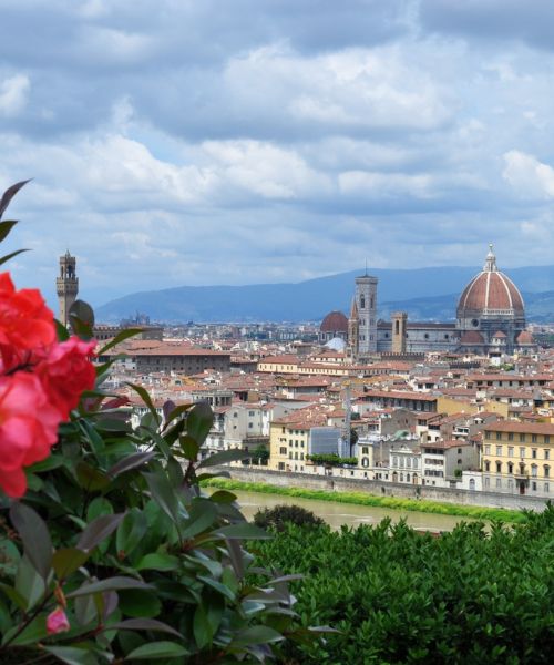 Florenz vom Berg aus gesehen